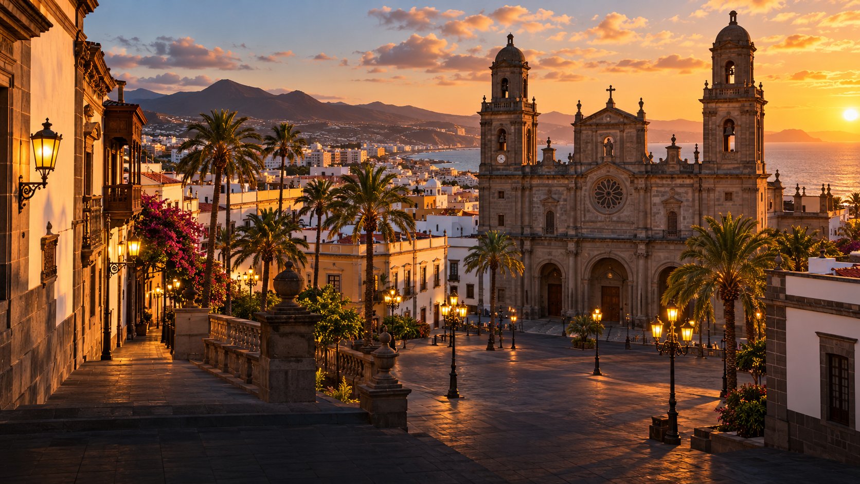 Blick auf Gran Canaria