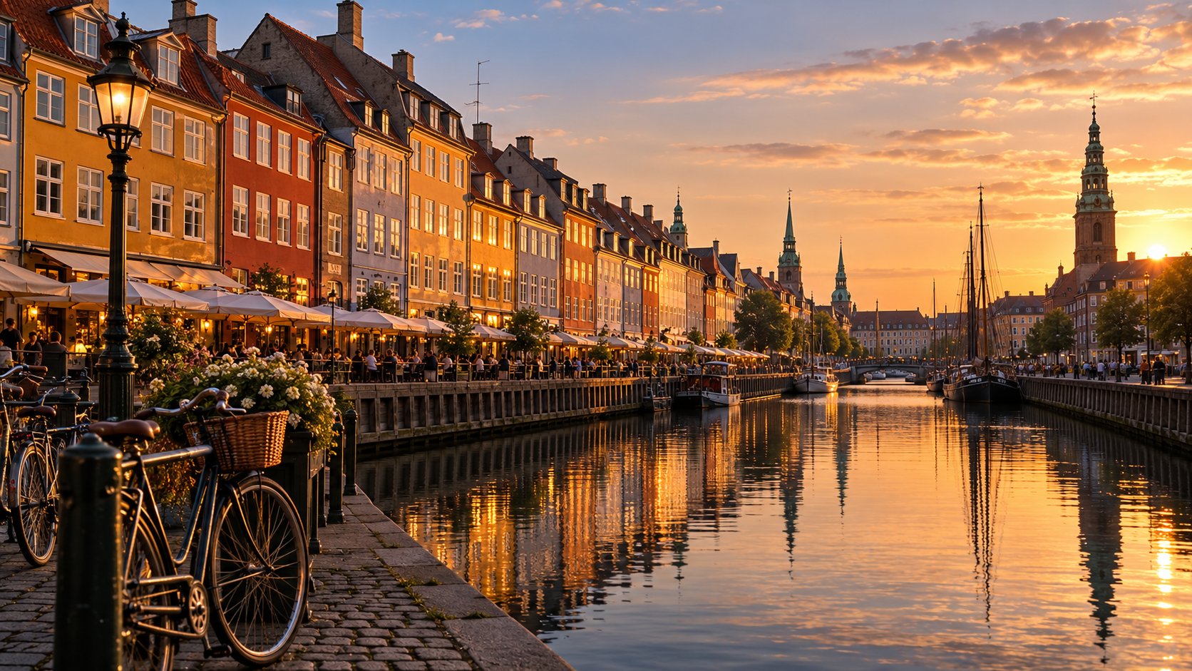 Blick auf Kopenhagen