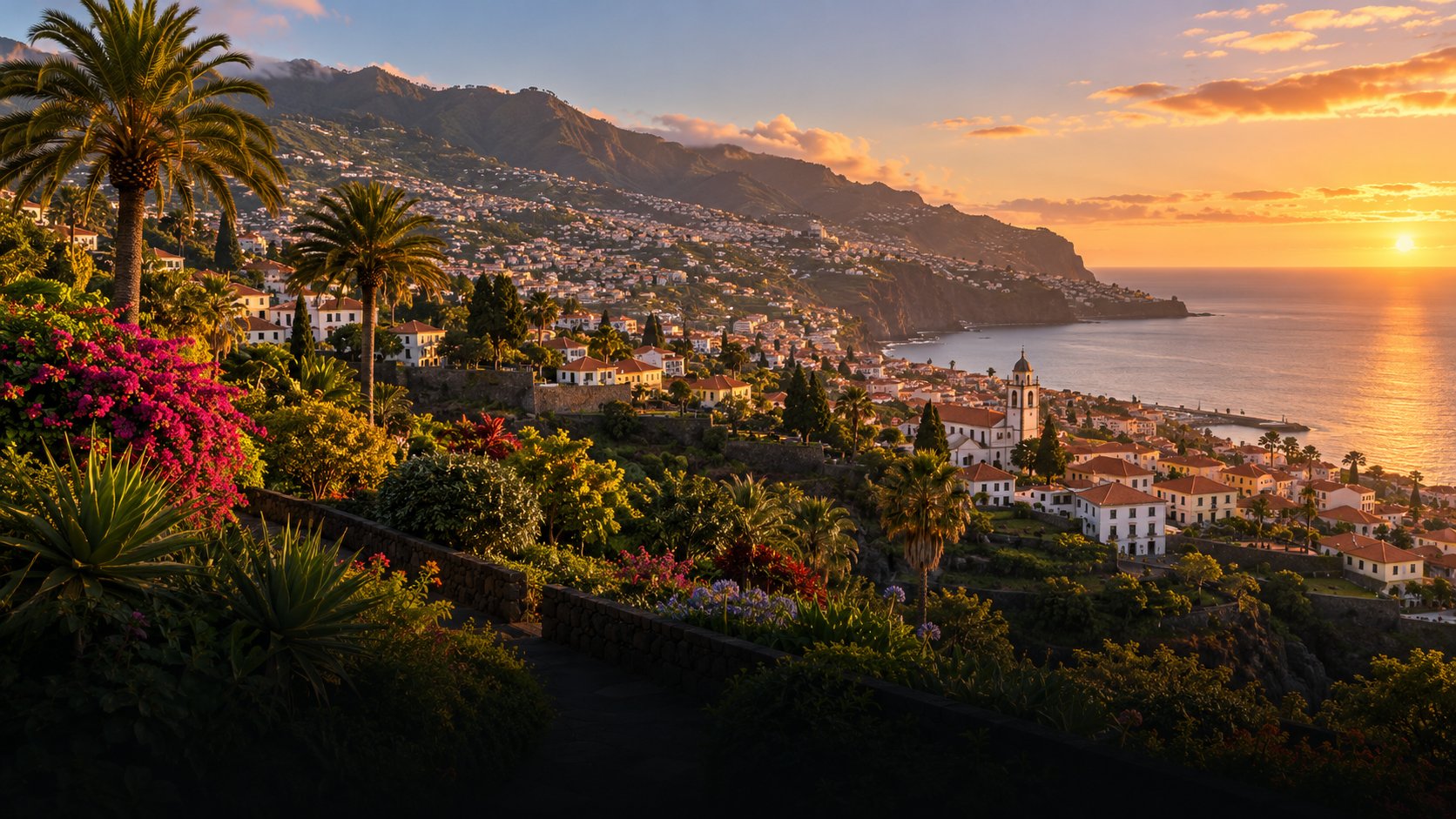 Blick auf Madeira