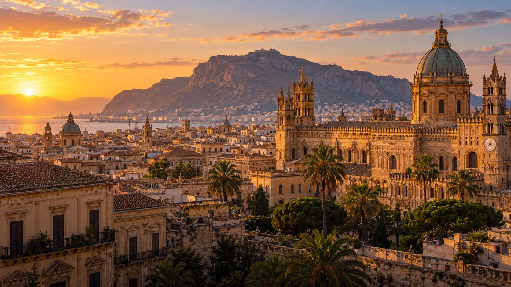 Blick auf Palermo
